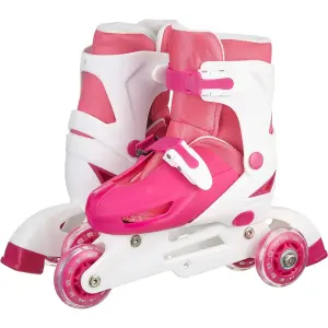 Xslide İnline Ayarlanabilir Paten - Pembe 31/34