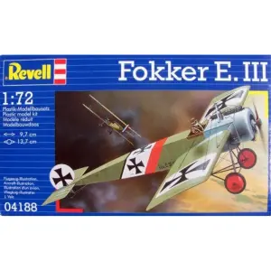Revell 1:72 Fokker E-III Uçak