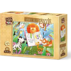 Art Kids Orman Okulu 100 Parça Ahşap Puzzle 5903