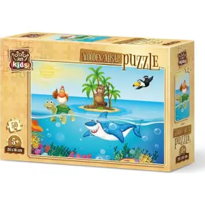 Art Kids Tatilci Tavuk 50 Parça Ahşap Puzzle 5889