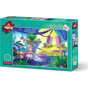 Art Kids Puzzle Arkadaşım Rakun 150 Parça 4523