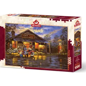 Art Puzzle Motosikletçi 1000 Parça 5190