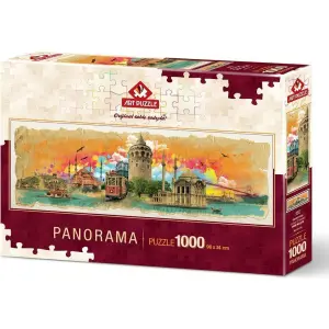 Art Puzzle İstanbul Kolajı Panaroma 1000 Parça 4477