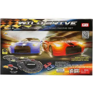 Hot Racing Wild Drive Pilli Yarış Seti 311 Cm