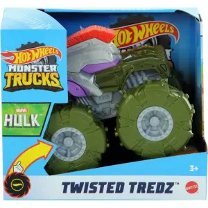 Hot Wheels Monster Trucks 1:43 Çek Bırak Arabalar Marvel Hulk GVK42