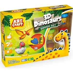 Art Craft 3D Dinozor Oyun Hamuru Seti