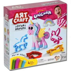 Art Craft Unicorn Oyun Hamuru Seti