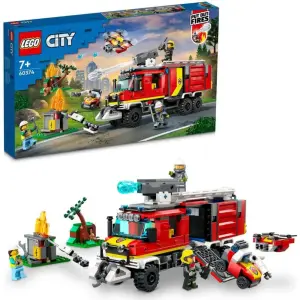 Lego City 60374 İtfaiye Komuta Kamyonu