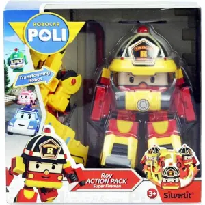 Robocar Poli Robot Figür Aksesuarlı Roy