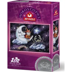 Art Puzle Yengeç Burcu 100 Parça Puzzle