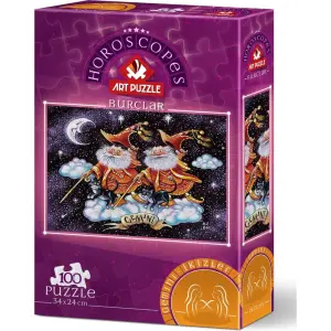 Art Puzle İkizler Burcu 100 Parça Puzzle