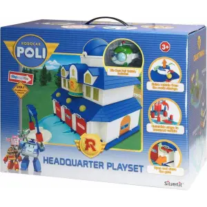 Robocar Poli Ana Merkez Oyun Seti