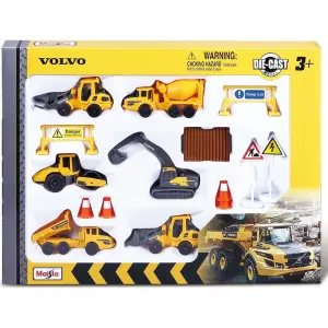 Maisto Volvo Metal İnşaat Seti 15 Parça