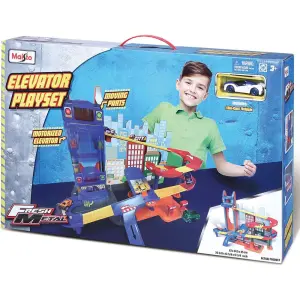 Maisto Fresh Metal Asansörlü Garaj Oyun Seti