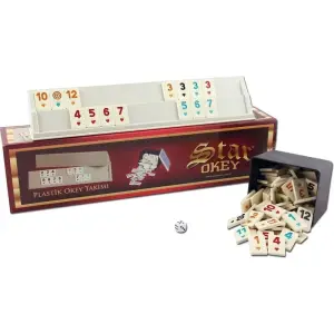 Star Plastik Okey Takımı