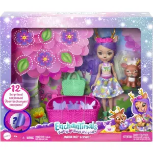 Enchantimals Bestie Reveal Yakın Arkadaş Bebekler - Danessa Deer & Sprint HLK84