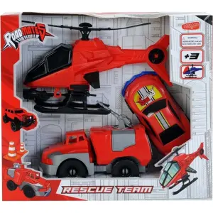 Roadmates Üçlü İtfaiye Araçları Oyun Seti