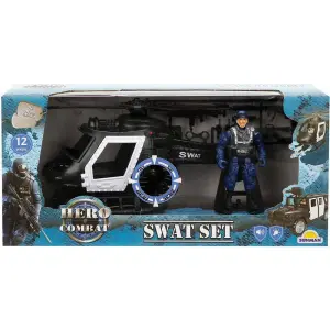 Hero Combat Sesli ve Işıklı Polis Oyun Seti