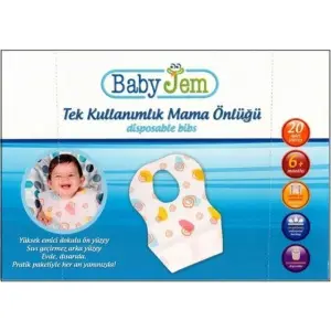 Babyjam Tek Kullanımlık 20'li Mama Önlüğü