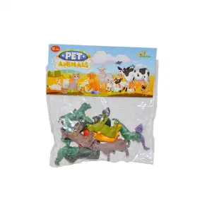 12 Parça Evcil Hayvanlar Seti