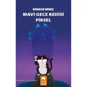 Mavi Gece Kedisi Piksel