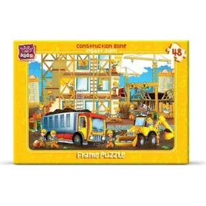 Art Kids Frame Puzzle İnşaat Alanı 48 Parça 5915