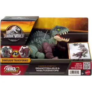 Jurassic World Çifte Tehlike Giganotosaurus & Nasutoceratops