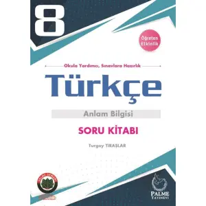 8. Sınıf Türkçe Anlam Bilgisi Soru Kitabı