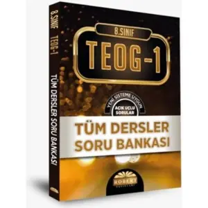 8. Sınıf Teog - 1 Tüm Dersler Soru Bankası