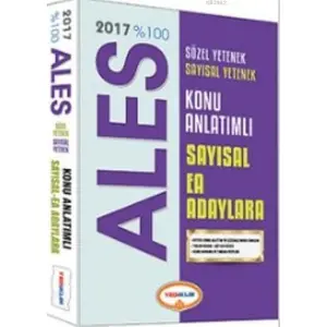 Ales 2017 Konu Anlatımlı