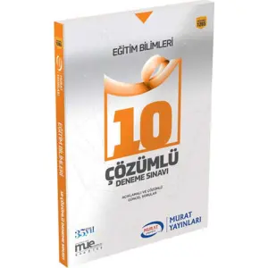 Eğitim Bilimleri 10 Çözümlü Deneme Sınavı