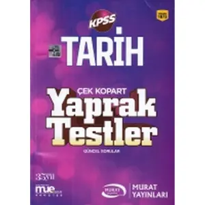 Kpss Tarih Çek Kopart Yaprak Testler