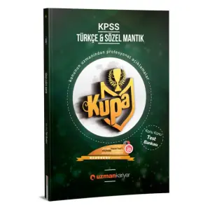 Kpss Türkçe & Sözel Mantık Test Bankası
