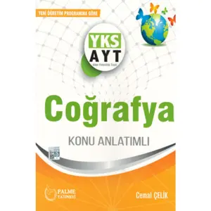 Yks Ayt Coğrafya Konu Anlatımlı - Palme Yayınevi