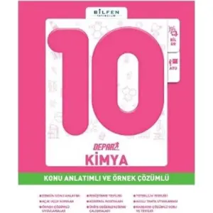 Bilfen Kimya 10. Sınıf Konu Anlatımlı ve Örnek Çözümlü