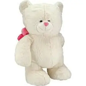 Arkada Papatya Tutan Peluş Ayı 55 Cm