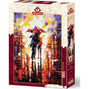 Art Puzzle Şemsiye Altındaki Aşk 500 Parça 5090