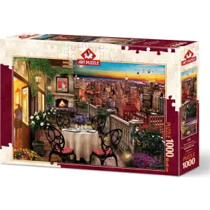 Art Puzzle New York'ta Akşam Yemeği 1000 Parça 5184
