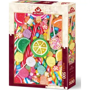 Art Puzzle Renkli Şekerler 500 Parça 5101