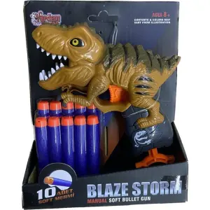 Blaze Storm Soft Mermili Dinozor Tabanca