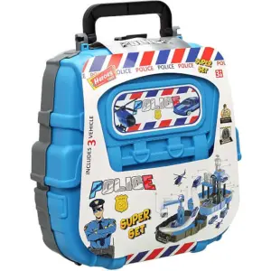 Heroes Çantalı Polis & Araç Oyun Seti