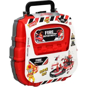 Heroes Çantalı İtfaiye & Araç Oyun Seti