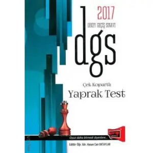 2017 Dgs Çek Kopartlı Yaprak Test
