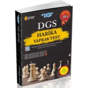 Dgs Harika Sözel Yaprak Test