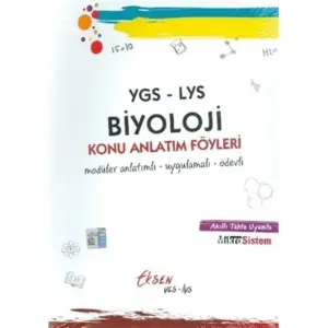 Ygs-Lys Biyoloji Konu Anlatımlı
