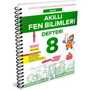Fenito 8. Sınıf Akıllı Fen Bilimleri Defteri