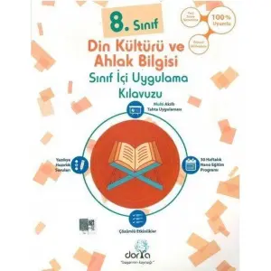 8. Sınıf Din Kültürü ve Ahlak Bilgisi Sınıf İçi Uygulama Kılavuzu
