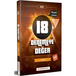 Kpss 18 Denemey Değer Tarih Tamamı Çözümlü