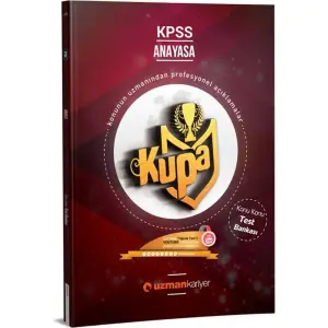 Kpss Anayasa Konu Konu Test Bankası