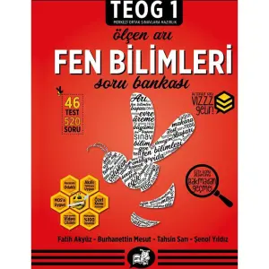 Teog 1 Ölçen Arı Fen Bilimleri Soru Bankası